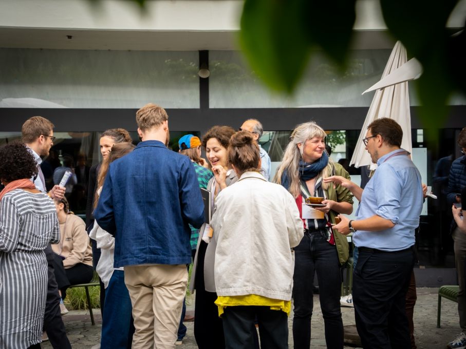 Das Swiss Social Economy Forum bietet auch viel Raum für Austausch. Foto: SSEF